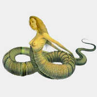 Echidna - Half woman, half snake